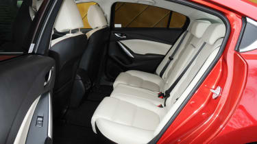 Mazda 6 saloon rear seats