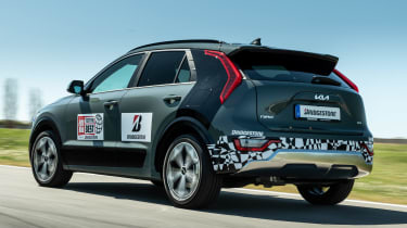 Kia Niro Hybrid prototype - rear