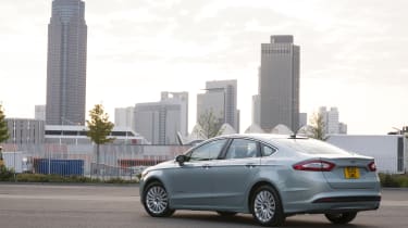 Ford Fusion Hybrid rear view