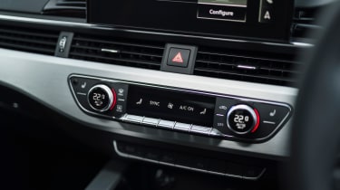 Audi A5 Coupe - climate controls