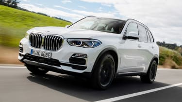 BMW X5 xDrive45e plug-in hybrid - front