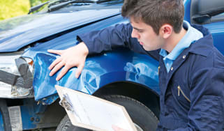 Car insurance damage check