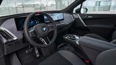  BMW iX M70 - cabin