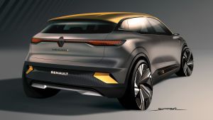 Renault Megane eVision - rear/side