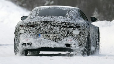 New 2023 Mercedes-AMG GT 63 - winter testing rear