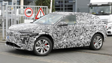 New Audi RS Q6 e-tron SUV front