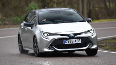toyota corolla cornering