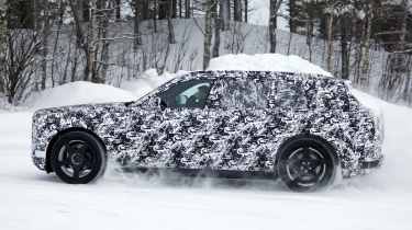 Rolls-Royce Electric SUV - winter testing, side