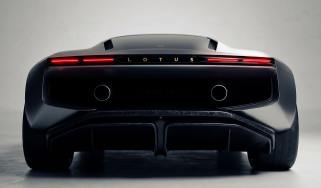Lotus Type 135 teaser - full rear