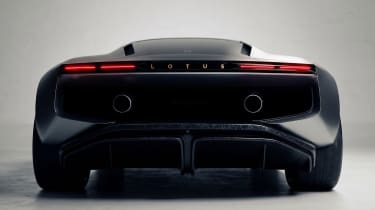Lotus Type 135 teaser - full rear
