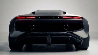 Lotus Type 135 teaser - full rear