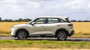 BYD Atto 2 UK 2025 - side action 