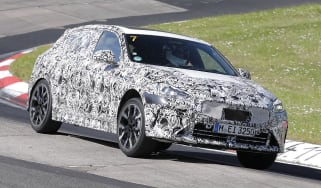 2023 BMW 1 Series (camouflaged) - front action