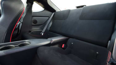 Toyota GT86 rear seats