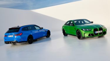 BMW M3 Saloon and touring together