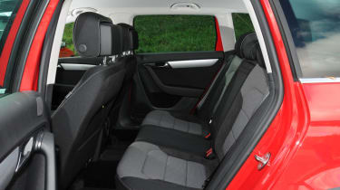 Volkswagen Passat Alltrack rear seats