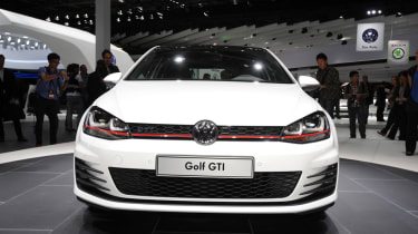 VW Golf GTI concept head on