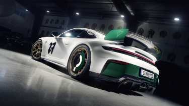 Porsche 911 GT3 100 Jahre Nürburgring - rear angled