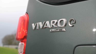 Vauxhall Vivaro Life - badge detail