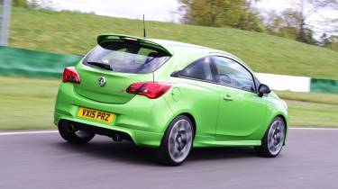 Vauxhall Corsa VXR - rear tracking