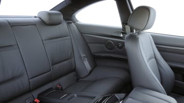 BMW 3-Series Coupe rear seats