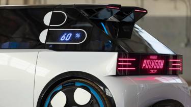 Peugeot Polygon concept - rear detail