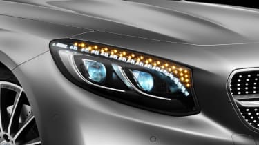 Mercedes S-Class Coupe - headlight