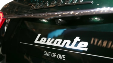 Maserati Levante One of One - rear badge