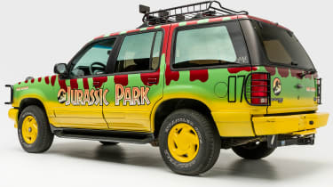Petersen Automotive Museum - Ford Explorer Jurassic Park - rear static
