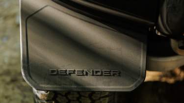 New Land Rover Defender Trophy Edition - mudflap