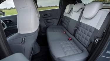 Fiat Grande Panda Hybrid UK - rear seats