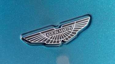 Aston Martin AM37S boat - badge