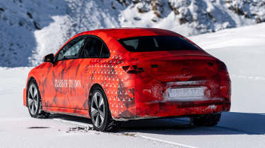 Mercedes CLA prototype - rear static