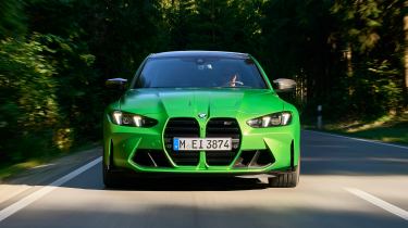 BMW M3 Saloon dynamic head shot