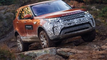 Land Rover Discovery prototype - front