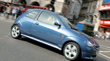 Side view of Ford Ka 1.3