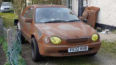 Rusty Toyota Corolla