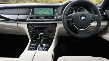 BMW 730d dash