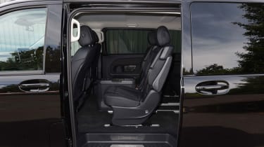 Mercedes V-Class UK drive - side door