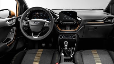 New 2017 Ford Fiesta Active - dash