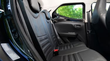 Toyota Aygo rear seat