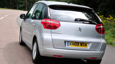 Citroen C4 Picasso rear tracking
