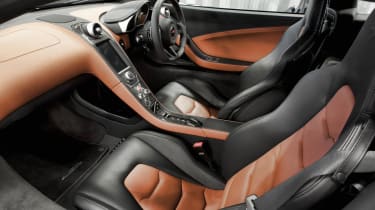 McLaren MP4-12C review interior