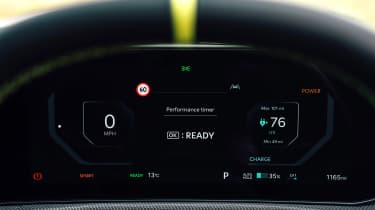Kia EV6 GT - dials