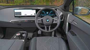 BMW iX - driver view