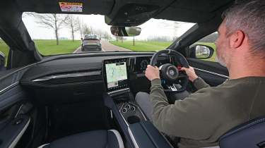 Alpine A390 - driving