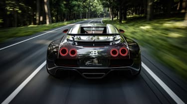 Bugatti Veyron returns: F.K.P. Hommage Edition - full rear action