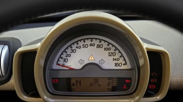 Smart ForTwo Cabriolet dials