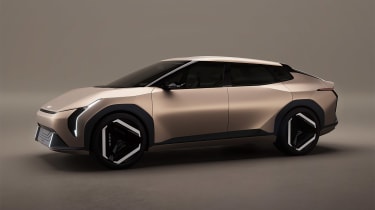 Kia Concept EV4 - side studio