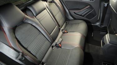 Mercedes A220 CDI AMG Sport rear seats